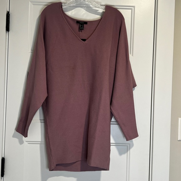 Forever 21 Dresses & Skirts - Forever 21 knit sweater dress lavender small